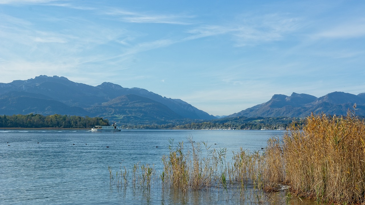 Blick über den Chiemsee